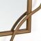 Homeroots 40" Gold Metal Geo Scallop Accent Mirror 574047 - alternate 5