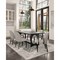 Manhattan Comfort Hillman Dining Side and Arm Chairs in Light Grey, PK6 4-DC087-LG - alternate 1