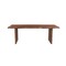 Homeroots 96" Brown Solid Wood Double Pedestal Base Dining Table 635861 - alternate 1