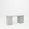 Pucel Pedestal Bench with Door Cabinet, 72 in W x 34 in H x 28 in D, Putty CB-2872-S - alternate 1