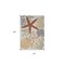 Homeroots 4' X 6' Ivory Orange And Blue Indoor Outdoor Area Rug 527628 - alternate 7