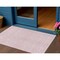 Homeroots 3' X 5' Pink And Ivory Geometric Washable Indoor Outdoor Area Rug 614767 - alternate 1