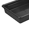 Storex Flat Storage Tray, Black, 5PK 62516U05C - alternate 5