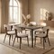 Leisuremod Dilenny Faux Leather Dining Chair - Modern Padded Side Chair with Steel Legs DC49W - alternate 6