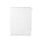 Manhattan Comfort Elara 18 in Solid Wood Nightstand in White (1-Drawer) NS1794-1 - alternate 3