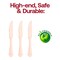 Smarty Had A Party Silhouette Birch Wood Eco Friendly Disposable Dinner Knives (600 Knives), 600PK 4668KN-CASE - alternate 11