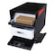 Mail Boss Mail Manager PRO Locking Post-Mount Mailbox, Black/Granite, USPS 805913 - alternate 5