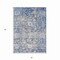Homeroots 5' X 8' Blue And Denim Blue Floral Washable Indoor Outdoor Area Rug 609529 - alternate 5