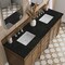 James Martin Vanities Brittany 72" Double Vanity, Saddle Brown, w/ 3 CM Phantome Eclos Top 650-V72-SBR-3PHT - alternate 5