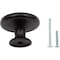 Designperfect 1-5/16 Diameter Round Cabinet Knob, Brushed Oil Rubbed Bronze DPA-R38KORB - alternate 2