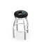 Holland Bar Stool Co 25" Chrome San Jose Sharks Swivel Bar Stool, Accent Ring L8C3C25SJShar - alternate 1