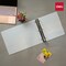 Deli Heavy Duty View Binder 5in, Letter, 3-Sided D-Ring, 4 Pockets, White, 2PK CF578-WH - alternate 4