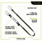 Frontline Oil and Gas 6' Single Leg Lanyard with Snap Hooks LIS61SDL - alternate 4