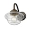 Homeroots Burnished Bronze Vintage Schoolhouse Outdoor Wall Light 398460 - alternate 5
