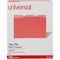 Universal File Folders 9-1/2" x 11-3/4", Red/Pink, 100PK UNV10503 - alternate 2