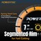 Powertec 7in Segmented Diamond Saw Blades for Wet Tile Saw, Cutting Concrete, Block, Brick 14004 - alternate 5