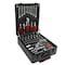 Edendirect Black Hand Tool Box with 4 layers of Toolset and wheels IR-W110290122 - alternate 7