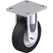 Blickle Rigid Plate Caster, Solid Rbbr, 5", 550 lb. BHS-ALEV 125K-14 - alternate 1