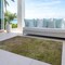 Homeroots 3' X 5' Green Abstract Washable Indoor Outdoor Area Rug 608771 - alternate 7