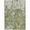 Homeroots 5' X 8' Olive Green And Ivory Abstract Washable Indoor Outdoor Area Rug 612762 - alternate 5