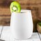 Smarty Had A Party 12 oz White with Gold Elegant Stemless Plastic Wine Glasses 64 Glasses, 64PK 3712-WHG-CASE - alternate 1