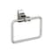 Amerock Davenport Brushed Nickel Transitional 5-1/4 in 133 mm Length Towel Ring BH36052G10 - alternate 1