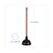 Boardwalk Toilet Plunger, 18in Plastic Handle, 5.63in dia, Red/Black BWK09201EA - alternate 5