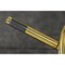 Kingston Brass 7" Center Deck-Mount Clawfoot Tub Faucet with Hand Shower, Brushed Brass AE8407RX - alternate 3