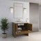 James Martin Vanities Hudson 36" Single Vanity, Honey Oak w/ 3 CM Ethereal Noctis Silestone Top 435-V36-HNO-3ENC - alternate 7