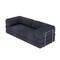 Homeroots 82" Blue Chenille Convertible Futon Sleeper Sofa 706808 - alternate 9