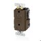 Leviton Lev-Lok GFCI 15A TR Ind Gr PI Brown MGFT1 - alternate 1