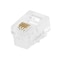 Monoprice Plug, Modular, RJ11, 6P4C, Stranded, PK50 7268 - alternate 1