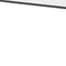 Homeroots 94 X 39 X 30 White Glass Stainless Steel Dining Table 370726 - alternate 4