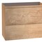 Homeroots 24" Oak Wood Freestanding Bathroom Vanity With White Sink And Two Drawers 627444 - alternate 4