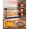 Vevor 3-Tier Commercial Food Warmer Display Pizza Cabinet 137Qt/130L LED Light NB-602 - alternate 5