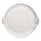 Rubbermaid Commercial 32 Gal Trash Can Lid, White, Plastic, 22.25 in W/Dia FG263100WHT - alternate 2