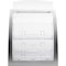 Deflecto Magazine Holder, 3 Tier, Silver DEF693745 - alternate 3