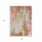 Homeroots 3' X 5' Tan Mauve And Ivory Abstract Washable Indoor Outdoor Area Rug 615878 - alternate 8