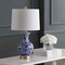 Jonathan Y Jennifer 25.25" Ceramic/Metal LED Table Lamp, Blue/White, 2PK JYL1072A-SET2 - alternate 11
