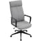 Leisuremod Aiaria Ergonomic High Back Office Chair - PU Leather/Polyester, Adjustable, Swivel, Comfortable AO50GRL - alternate 7