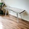 Homeroots 68" Silver Metal Writing Desk 389427 - alternate 5