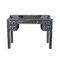 Homeroots 46" Black Solid Wood Writing Desk With Seven Drawers 489185 - alternate 1