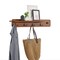 Alaterre Furniture Calais Coat Hook, Warm Chestnut ANCA2970 - alternate 15
