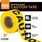 Xpose Safety Caution Tape, PVC, Caution, High Visibility Yellow, 3 in W., 1000 ft L., 12 PK PCT-12-X-S - alternate 3