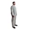 Vguard Disposable Coveralls, Collared, Polypropylene, Open Wrist, Open Ankle, Serged Seam, White, 25 PK BC11A13 - alternate 1