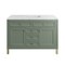 James Martin Vanities Chicago 48'' S Vanity, Smokey Celadon, w/ Ethereal Noctis Silestone Top w/FreePower Wireless Charger 503-V48-SC-FENC - alternate 9