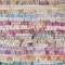 Homeroots 10' X 14' Green Ivory And Purple Striped Washable Indoor Outdoor Area Rug 589187 - alternate 5