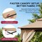 Sunjoy 9.5 ft x 9.5 ft Beige and Brown 2-tone Steel Gazebo A101011140 - alternate 7