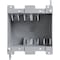 Unbranded 2-Gang PVC Molded Old Work Wall Electrical Box 25 Cu.'' BCJ-008 - alternate 1