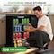 Nutrichef Beer Fridge 108 Can Capacity, Black NCBEERCL100 - alternate 3
